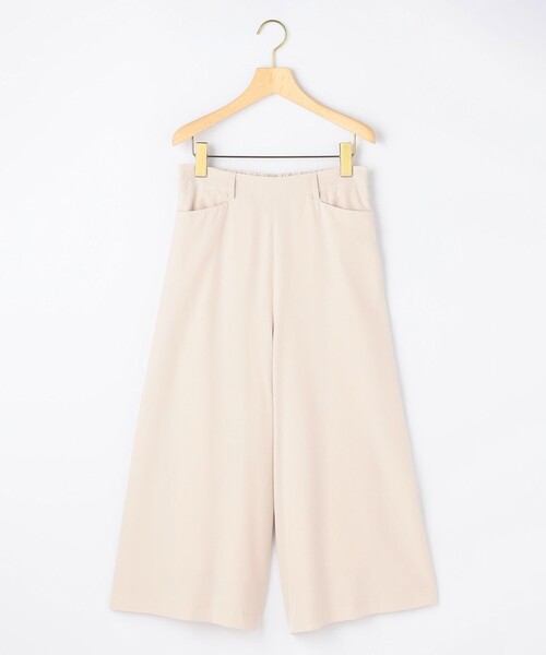 組曲（クミキョク）の「スムースクロス ハーフパンツ（その他パンツ・レディース・アイボリー系/ライトグレー系/ブラック系・1/2/3）」の13枚目の写真