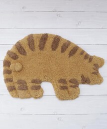 one'sterrace（ワンズテラス）の「ニャンタマ コーナーマット（ラグ/マット）」