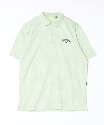 Callaway（キャロウェイ）の「キャロウェイ  ヤシの木柄同色ジャカード半袖シャツ（Tシャツ/カットソー）」