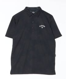 Callaway（キャロウェイ）の「キャロウェイ  ヤシの木柄同色ジャカード半袖シャツ（Tシャツ/カットソー）」