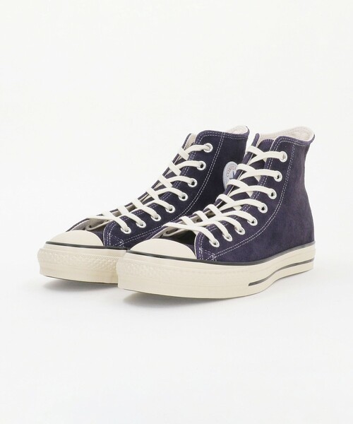 CONVERSE(コンバース)の「<CONVERSE>スエード オールスター J HI スニーカー(スニーカー・メンズ・パープル・7/10h/8/9/8h/9h/7h)」の2枚目の写真
