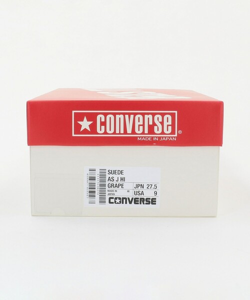 CONVERSE(コンバース)の「<CONVERSE>スエード オールスター J HI スニーカー(スニーカー・メンズ・パープル・7/10h/8/9/8h/9h/7h)」の4枚目の写真