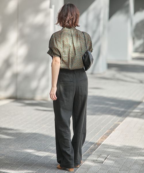journal standard L'essage(ジャーナルスタンダードレサージュ)の「DEVEAUX/ドットタックスリーブシャツ(シャツ/ブラウス・レディース・グリーン/ホワイト/ブラック系その他/ホワイト系その他・FREE)」の21枚目の写真