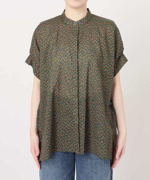 journal standard L'essage(ジャーナルスタンダードレサージュ)の「DEVEAUX/ドットタックスリーブシャツ(シャツ/ブラウス・レディース・グリーン/ホワイト/ブラック系その他/ホワイト系その他・FREE)」の22枚目の写真