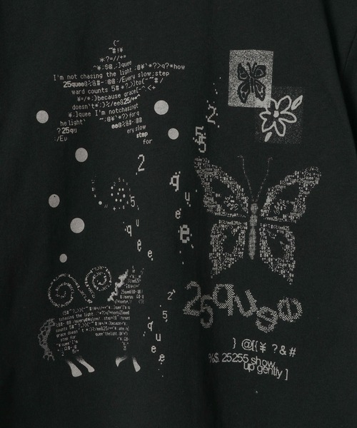 JEANASIS(ジーナシス)の「【25quee】プリントチビTEE SS/670328(Tシャツ/カットソー・レディース・ブルー系その他/ブラウン系その他/ブラック系その他・FREE)」の9枚目の写真
