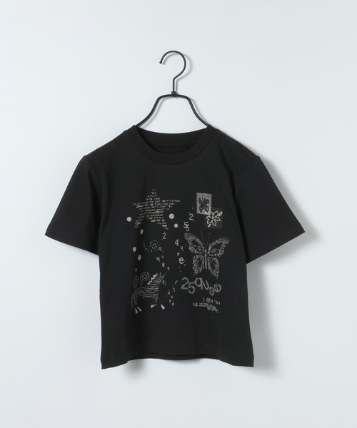 JEANASIS(ジーナシス)の「【25quee】プリントチビTEE SS/670328(Tシャツ/カットソー・レディース・ブルー系その他/ブラウン系その他/ブラック系その他・FREE)」の13枚目の写真