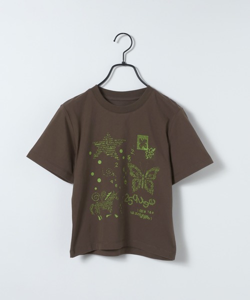 JEANASIS(ジーナシス)の「【25quee】プリントチビTEE SS/670328(Tシャツ/カットソー・レディース・ブルー系その他/ブラウン系その他/ブラック系その他・FREE)」の12枚目の写真