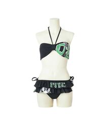 ヒステリックグラマー 水着 フリーサイズ HYSTERIC GLAMOUR - SCRATCH FEVER ビキニ / ホワイト | Tempt