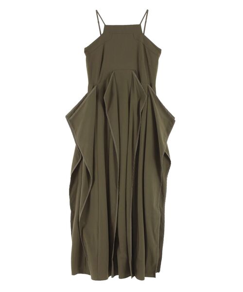 UN3D.（アンスリード）の「STRATUM WAVE CAMI OP（ワンピース・レディース・ライム/カーキ/ブラック・38/36）」の2枚目の写真