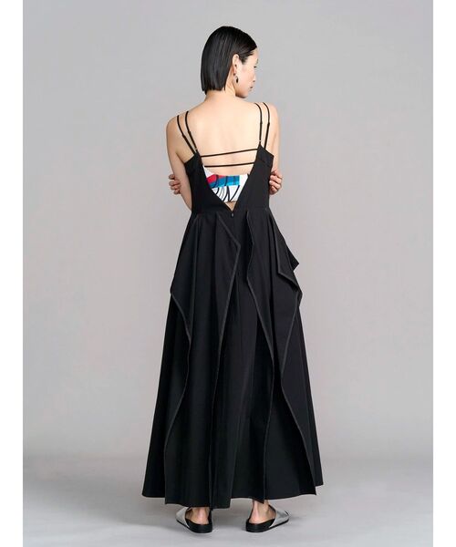 UN3D.（アンスリード）の「STRATUM WAVE CAMI OP（ワンピース・レディース・ライム/カーキ/ブラック・38/36）」の7枚目の写真