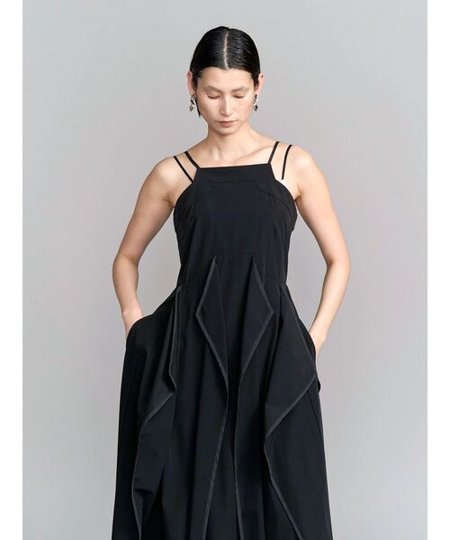 UN3D.（アンスリード）の「STRATUM WAVE CAMI OP（ワンピース・レディース・ライム/カーキ/ブラック・38/36）」の8枚目の写真