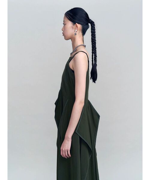 UN3D.（アンスリード）の「STRATUM WAVE CAMI OP（ワンピース・レディース・ライム/カーキ/ブラック・38/36）」の20枚目の写真