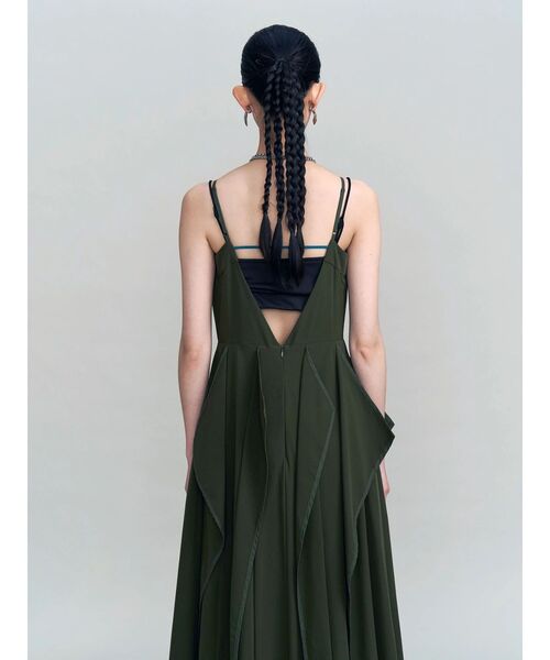 UN3D.（アンスリード）の「STRATUM WAVE CAMI OP（ワンピース・レディース・ライム/カーキ/ブラック・38/36）」の22枚目の写真