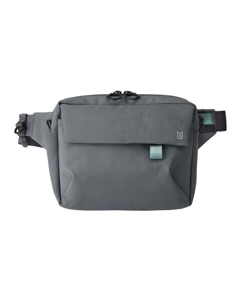 TRAVEL SHOP MILESTO(トラベルショップミレスト)の「Hutte 2WAYボディバッグ(メッセンジャーバッグ・レディース・ライトグレー/ダークグレー/ブラック・フリ-)」の21枚目の写真