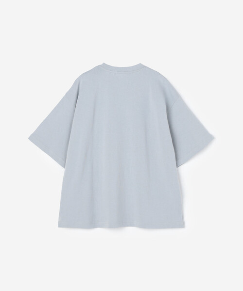 GYMPHLEX(ジムフレックス)の「Gymphlex | シルケットコットン クルーネックTシャツ MEN(Tシャツ/カットソー・メンズ・ブルー系その他/グレー・L/M)」の4枚目の写真