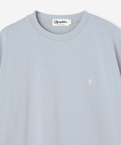 GYMPHLEX(ジムフレックス)の「Gymphlex | シルケットコットン クルーネックTシャツ MEN(Tシャツ/カットソー・メンズ・ブルー系その他/グレー・L/M)」の5枚目の写真