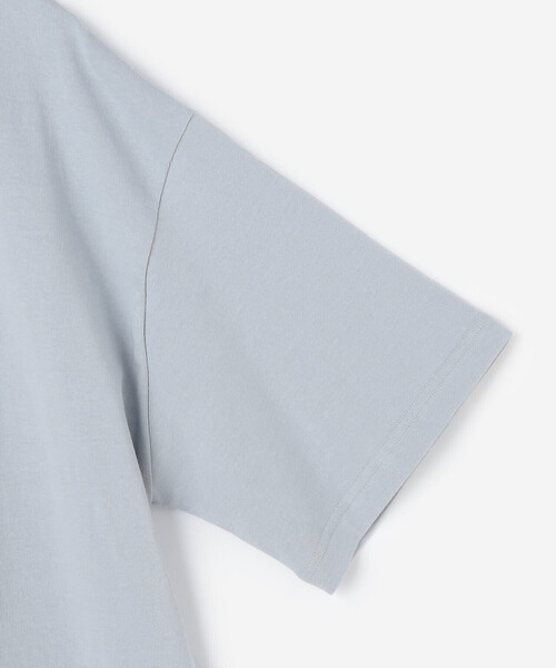 GYMPHLEX(ジムフレックス)の「Gymphlex | シルケットコットン クルーネックTシャツ MEN(Tシャツ/カットソー・メンズ・ブルー系その他/グレー・L/M)」の6枚目の写真