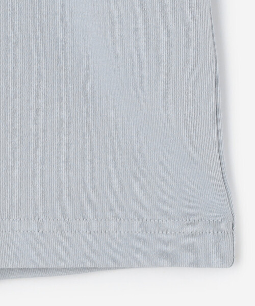 GYMPHLEX(ジムフレックス)の「Gymphlex | シルケットコットン クルーネックTシャツ MEN(Tシャツ/カットソー・メンズ・ブルー系その他/グレー・L/M)」の7枚目の写真