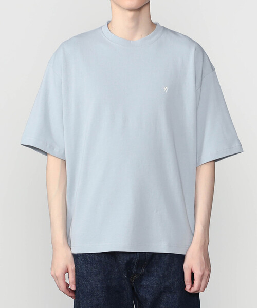 GYMPHLEX(ジムフレックス)の「Gymphlex | シルケットコットン クルーネックTシャツ MEN(Tシャツ/カットソー・メンズ・ブルー系その他/グレー・L/M)」の9枚目の写真