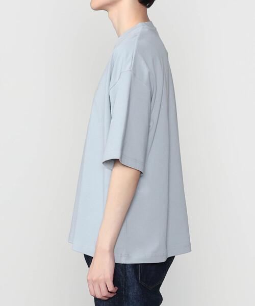 GYMPHLEX(ジムフレックス)の「Gymphlex | シルケットコットン クルーネックTシャツ MEN(Tシャツ/カットソー・メンズ・ブルー系その他/グレー・L/M)」の10枚目の写真