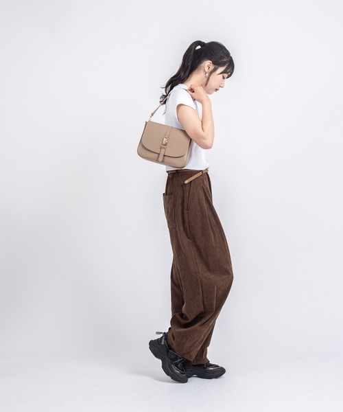 MARCO BIANCHINI(マルコビアンチーニ)の「【MARCO BIANCHINI/マルコビアンキーニ】ショルダーバッグ 本革(ショルダーバッグ・レディース・ブラック/ブラウン/ベージュ系その他・FREE)」の13枚目の写真