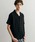 LURAKU�i�����N�j�́u�yLURAKU�zSheer Open Collar Shirt / �V�A�[�I�[�v���J���[�V���c�i�V���c/�u���E�X�j�v�b�u���b�N
