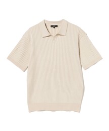 BEAMS HEART | スキッパー ニットポロシャツ(ポロシャツ)