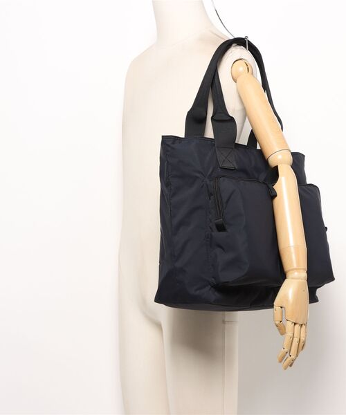 MARGARET HOWELL idea(マーガレット・ハウエルアイデア)の「MARGARET HOWELL idea(マーガレットハウエルアイデア)VINTAGE LIKE トートバッグ(トートバッグ・メンズ・ブラウン/ネイビー/ブラック・FREE)」の4枚目の写真