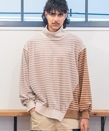 masterkey（マスターキー）の「msw1870- FATIGUE-SWEAT ハイネックスウェット(MK27A-C-22)（スウェット）」