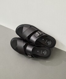 foot the coacher（フットザコーチャー）の「【foot the coacher/フットザコーチャー】CROSS BELT SANDALS(GLOXI CUT MEDIUM SOLE)（サンダル）」