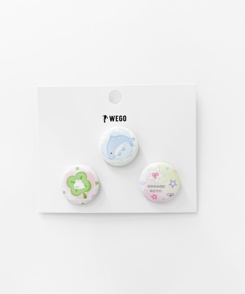 WEGO（ウィゴー）の「WEGO/アソート缶バッジセットB（バッジ・レディース・その他6/その他4/その他5/その他3/その他2/その他1・FREE）」の8枚目の写真