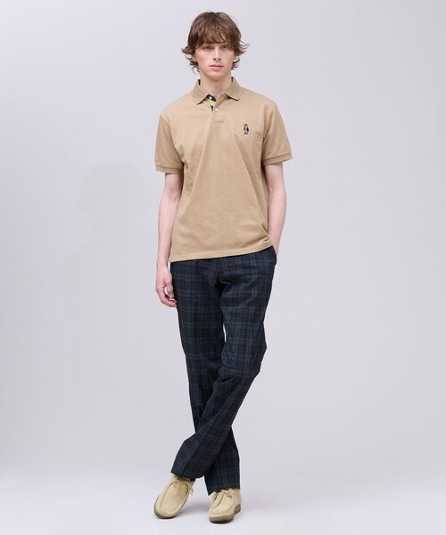 J.PRESS(ジェイプレス)の「【吸水速乾 / ストレッチ / 洗える】クールマックスサッカー ステムテーパードパンツ(その他パンツ・メンズ・ネイビー系3/ベージュ系3・74/78/82/86/90/94)」の7枚目の写真
