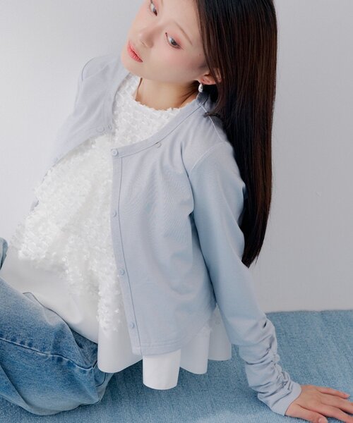 Chico｜チコ（レディース）のTシャツ/カットソー（ブルー・ネイビー
