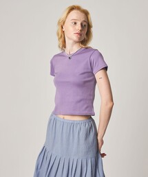 <Steven Alan>コットン フライス Tシャツ