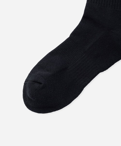 Saturdays NYC(サタデーズ ニューヨークシティ )の「Logo Socks(ソックス/靴下・メンズ・ワイン/ブルー・FREE)」の5枚目の写真