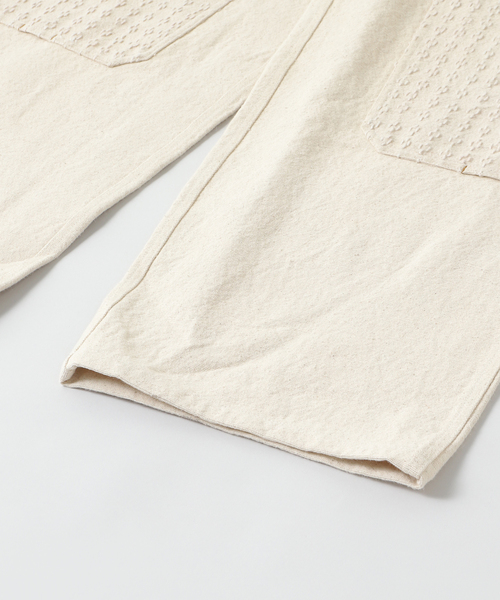 JOURNAL STANDARD(ジャーナルスタンダード)の「Eighteen East WIDE ELI DOUBLE KNEE L/W B(その他パンツ・メンズ・アイボリー・MEDIUM/SMALL)」の5枚目の写真