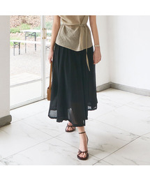 Air flow long skirt_2 Colors
