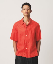BEAUTY&YOUTH UNITED ARROWS | HI-LINE シュリンク リネン ハーフ スリーブ シャツ(シャツ/ブラウス)