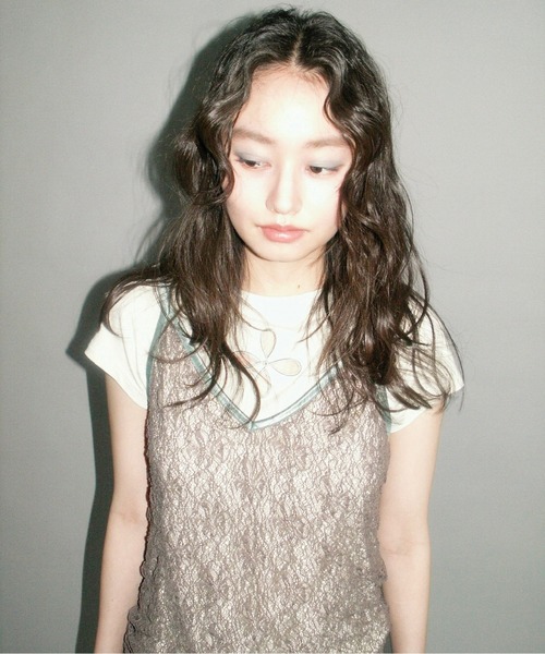 musubore(ムスボレ)の「【 select 】flower punched tee / フラワーパンチTシャツ(Tシャツ/カットソー・レディース・チャコールグレー/ミント・FREE)」の12枚目の写真