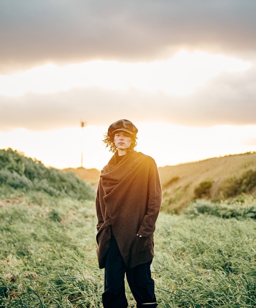 glamb（グラム）の「Mist Cardigan / ミストカーディガン（カーディガン/ボレロ・メンズ・ブラック/ブラウン・M/L）」の6枚目の写真