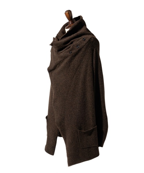 glamb（グラム）の「Mist Cardigan / ミストカーディガン（カーディガン/ボレロ・メンズ・ブラック/ブラウン・M/L）」の7枚目の写真