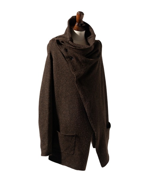 glamb（グラム）の「Mist Cardigan / ミストカーディガン（カーディガン/ボレロ・メンズ・ブラック/ブラウン・M/L）」の8枚目の写真