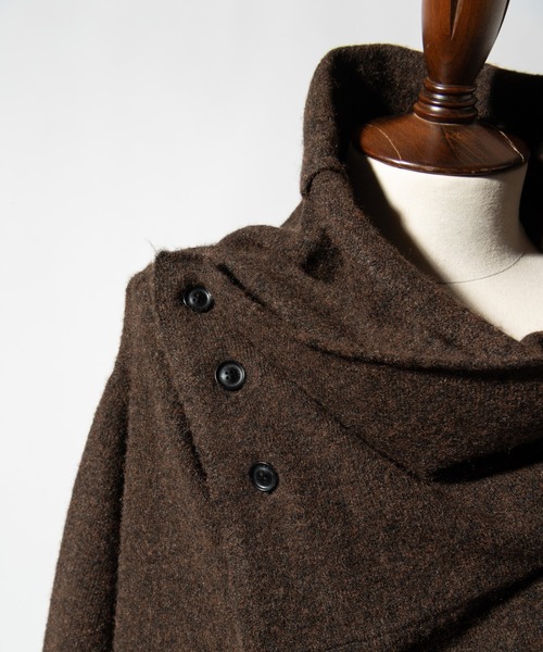 glamb（グラム）の「Mist Cardigan / ミストカーディガン（カーディガン/ボレロ・メンズ・ブラック/ブラウン・M/L）」の10枚目の写真