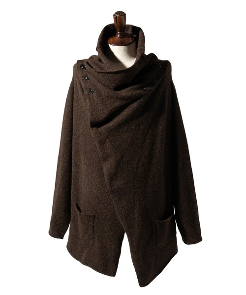 glamb（グラム）の「Mist Cardigan / ミストカーディガン（カーディガン/ボレロ・メンズ・ブラック/ブラウン・M/L）」の13枚目の写真