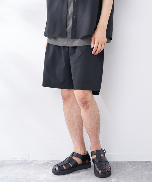 B.C STOCK(ベーセーストック)の「C.H.G メッシュトレイルショートパンツ(その他パンツ・メンズ・ブラック/チャコールグレー・MEDIUM/LARGE)」の7枚目の写真