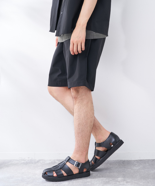 B.C STOCK(ベーセーストック)の「C.H.G メッシュトレイルショートパンツ(その他パンツ・メンズ・ブラック/チャコールグレー・MEDIUM/LARGE)」の6枚目の写真