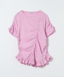 Tシャツ/カットソー（ピンク/桃色系・フリル）ファッション通販 - ZOZOTOWN