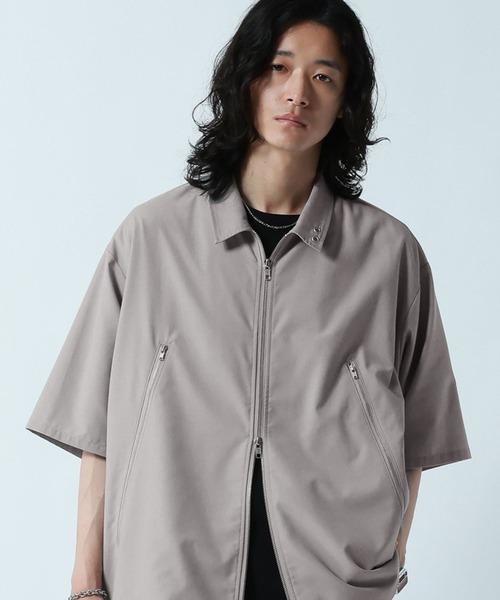 RAGEBLUE(レイジブルー)の「Double Zip Design Shirt/ダブルZIPデザインシャツ(シャツ/ブラウス・メンズ・ライトグレー/ブラック/ブルー/その他・MEDIUM/LARGE)」の4枚目の写真
