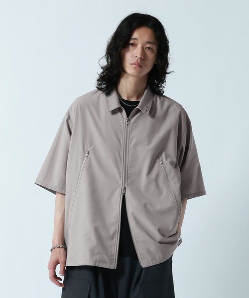 RAGEBLUE(レイジブルー)の「Double Zip Design Shirt/ダブルZIPデザインシャツ(シャツ/ブラウス・メンズ・ライトグレー/ブラック/ブルー/その他・MEDIUM/LARGE)」の3枚目の写真