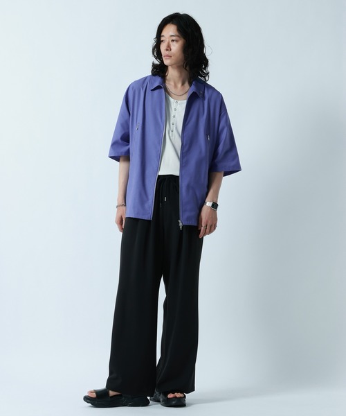 RAGEBLUE(レイジブルー)の「Double Zip Design Shirt/ダブルZIPデザインシャツ(シャツ/ブラウス・メンズ・ライトグレー/ブラック/ブルー/その他・MEDIUM/LARGE)」の20枚目の写真